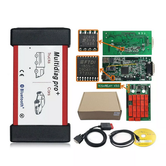 Multidiag Pro- delphi autocom wow – Bluetooth Double PCB V3.0