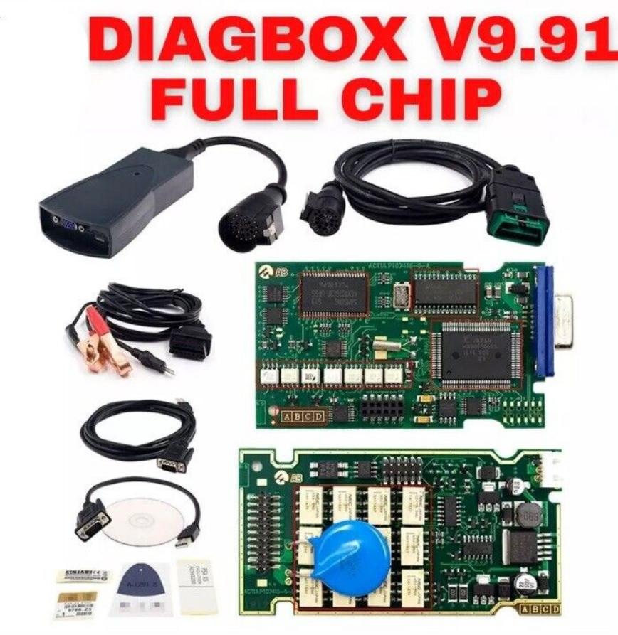 Diagbox V9.91 puces complètes bord doré Lexia3 PP2000 PSA XS évolution V7.83 Lexia pour citroën/Peugeot Super Firmware 921815 C Léxia 3