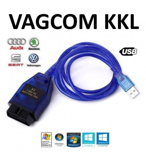 VAG KKL 409.1 – Interface de diagnostic OBD2 USB